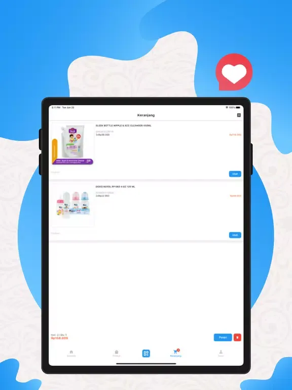 ภาพหน้าจอของ Tododo iPad 