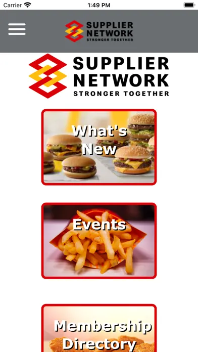 Capturas de pantalla de Supplier Network