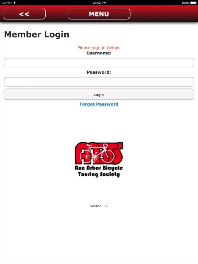 Zrzuty ekranu AABTS Mobile App iPad 