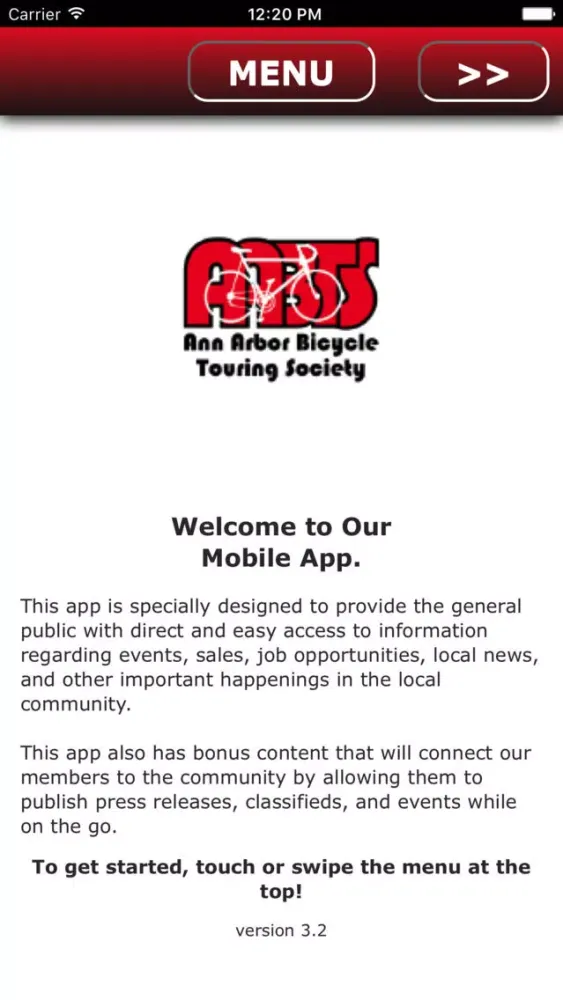Zrzuty ekranu AABTS Mobile App