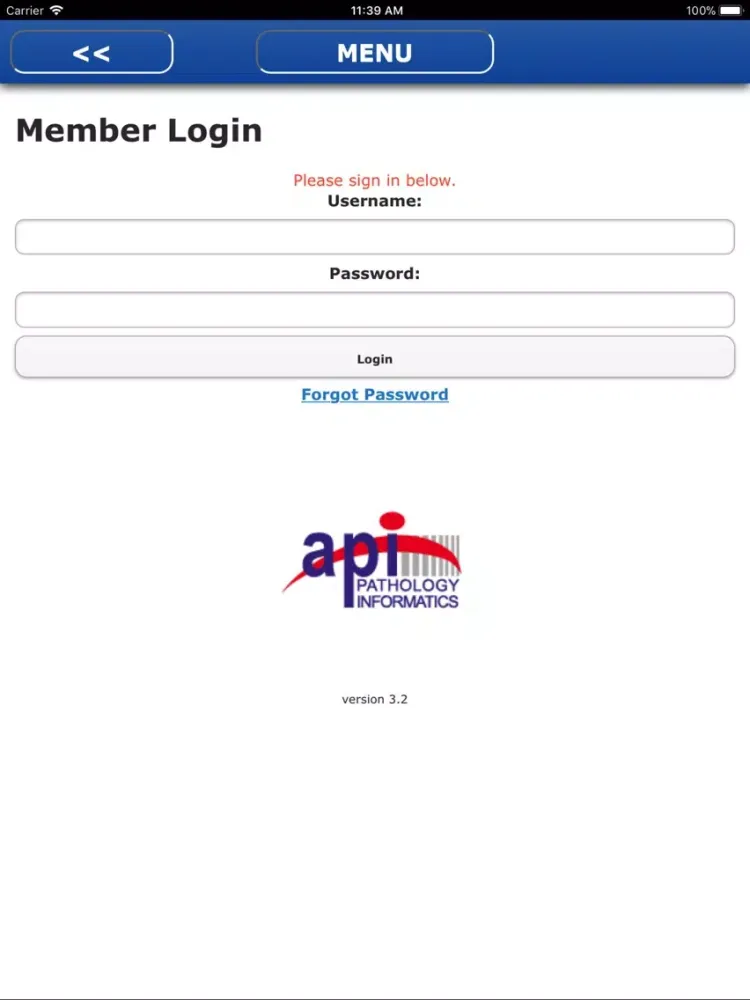 API Mobile App iPad  سکرین شاٹس