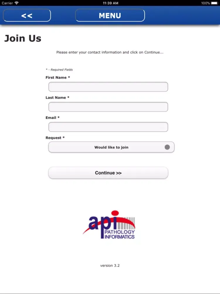 API Mobile App iPad  سکرین شاٹس