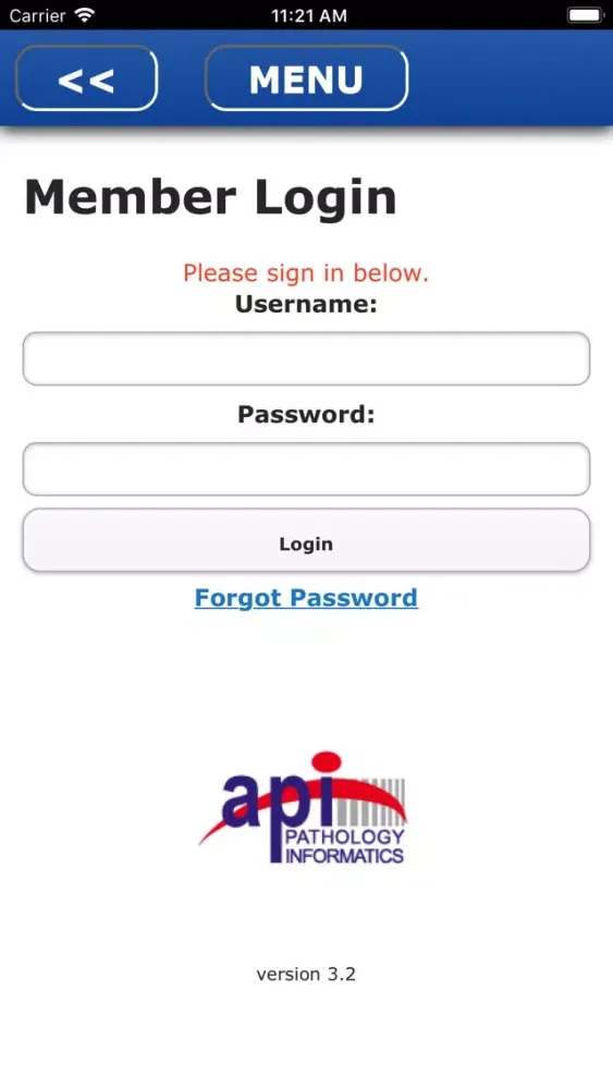API Mobile App سکرین شاٹس