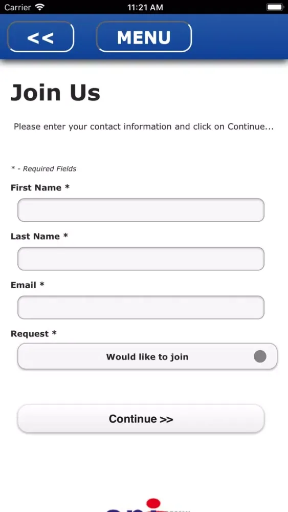 API Mobile App سکرین شاٹس
