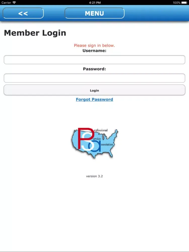 PSAWorld Mobile App iPad  Screenshots
