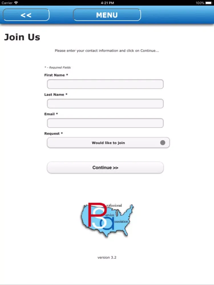 PSAWorld Mobile App iPad  Screenshots