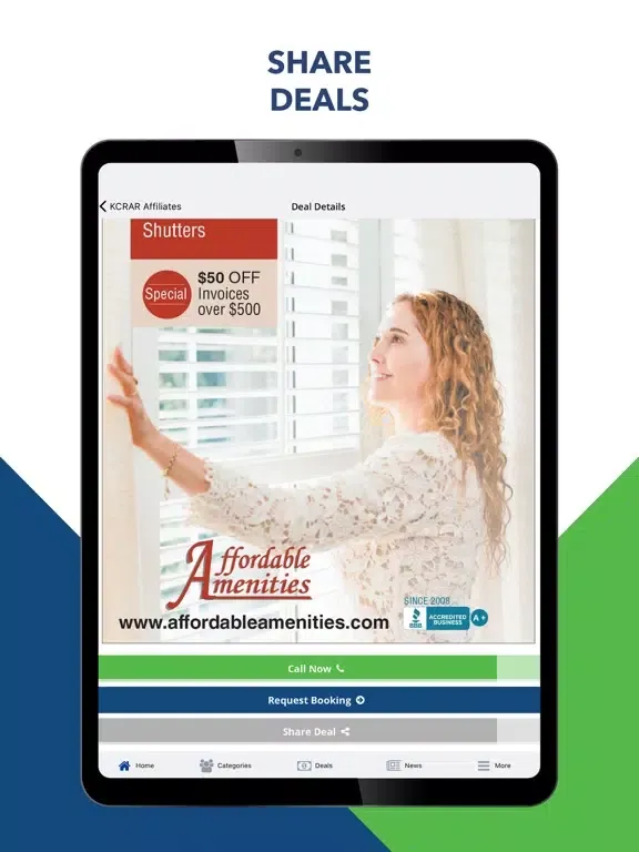 Zrzuty ekranu KCRAR Connect iPad 