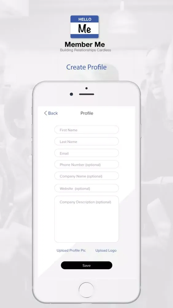 Member Me Networking Cardless سکرین شاٹس