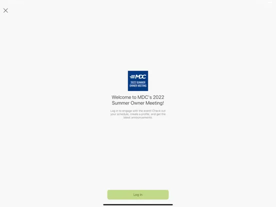 MDC Owner Meetings iPad  سکرین شاٹس