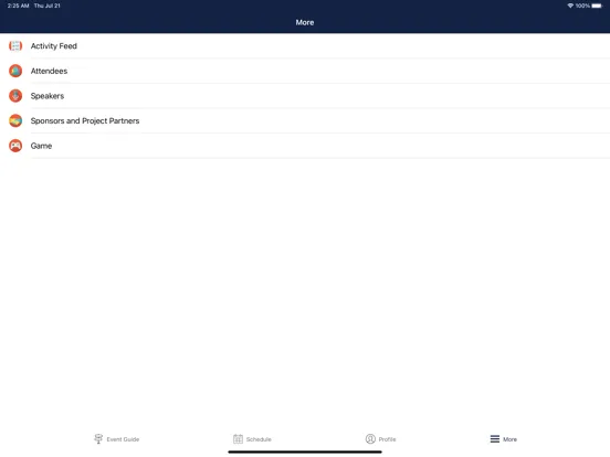 MDC Owner Meetings iPad  سکرین شاٹس