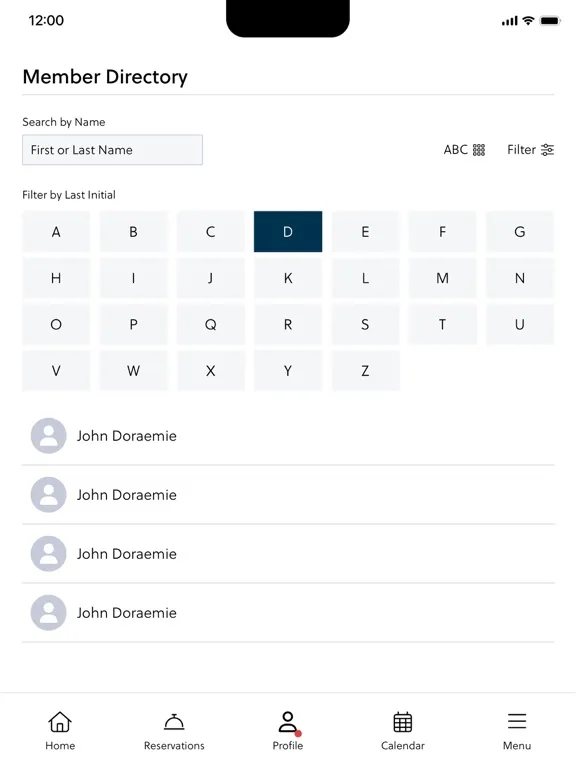 تصاویر The Andover Country Club iPad 
