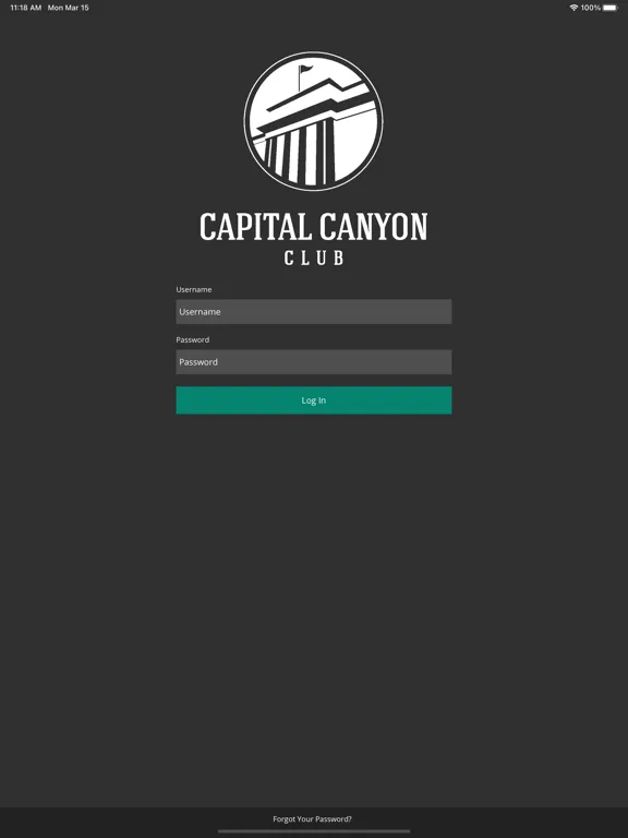 Capturas de tela do Capital Canyon Club iPad 