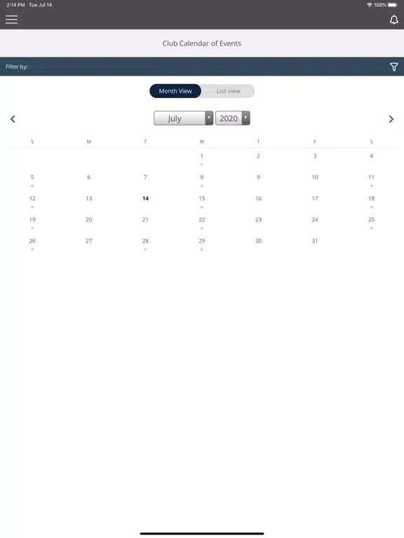 Country Club of Darien iPad  Screenshots