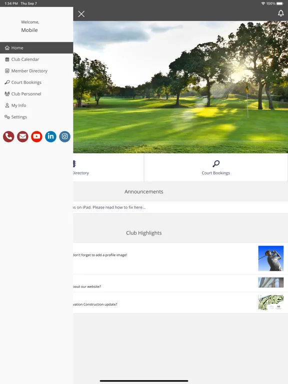 تصاویر Colonial Country Club TX iPad 