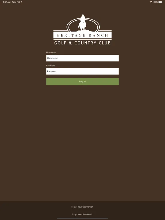 Capturas de pantalla de Heritage Ranch GCC iPad 
