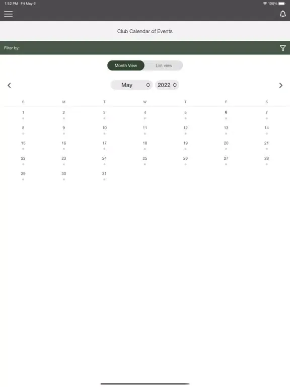 Tangkapan layar Hudson National Golf Club iPad 