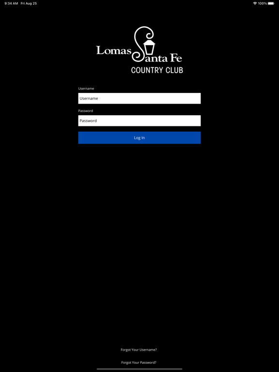 Lomas Santa Fe Country Club iPad 应用截图