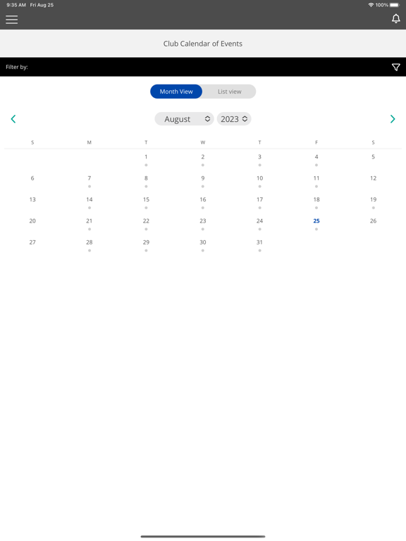 Lomas Santa Fe Country Club iPad 应用截图