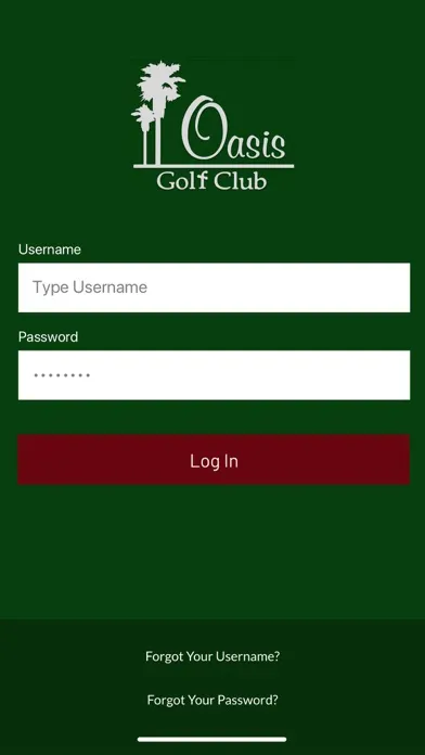 Ảnh chụp màn hình của Oasis Golf Club Members