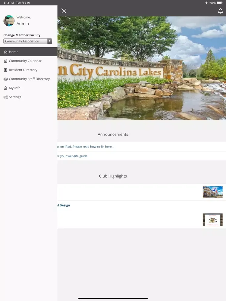 Sun City Carolina Lakes iPad  Screenshots