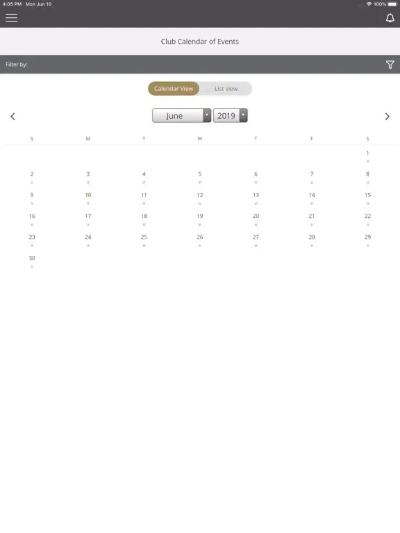 Philadelphia Country Club iPad  Screenshots