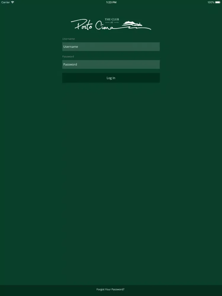 The Club at Porto Cima iPad  Screenshots