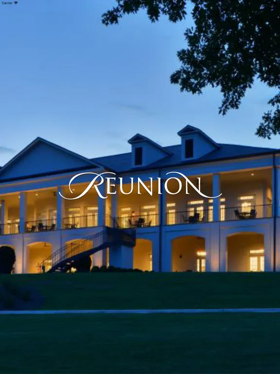 Reunion Golf & CC iPad 應用截圖