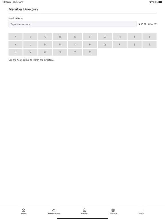 Silverleaf Club iPad 應用截圖