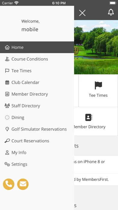 Captures d'écran de Twin Orchard Country Club