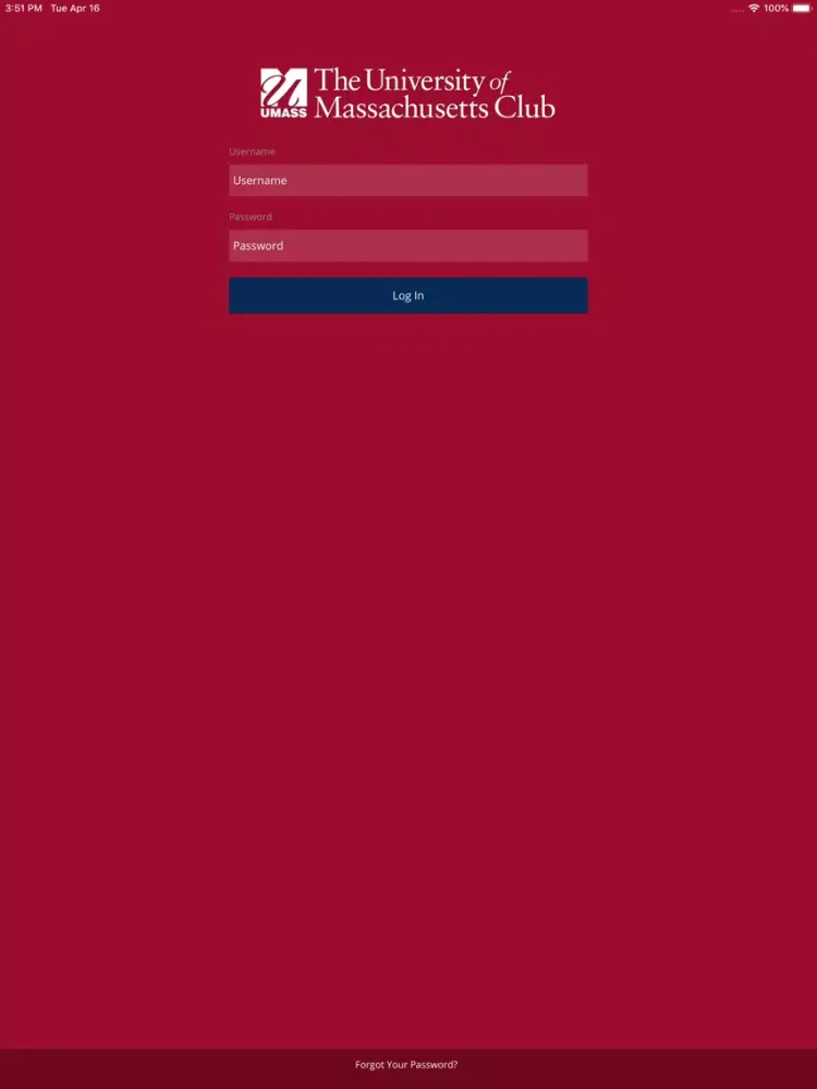The UMass Club iPad  স্ক্রিনশট