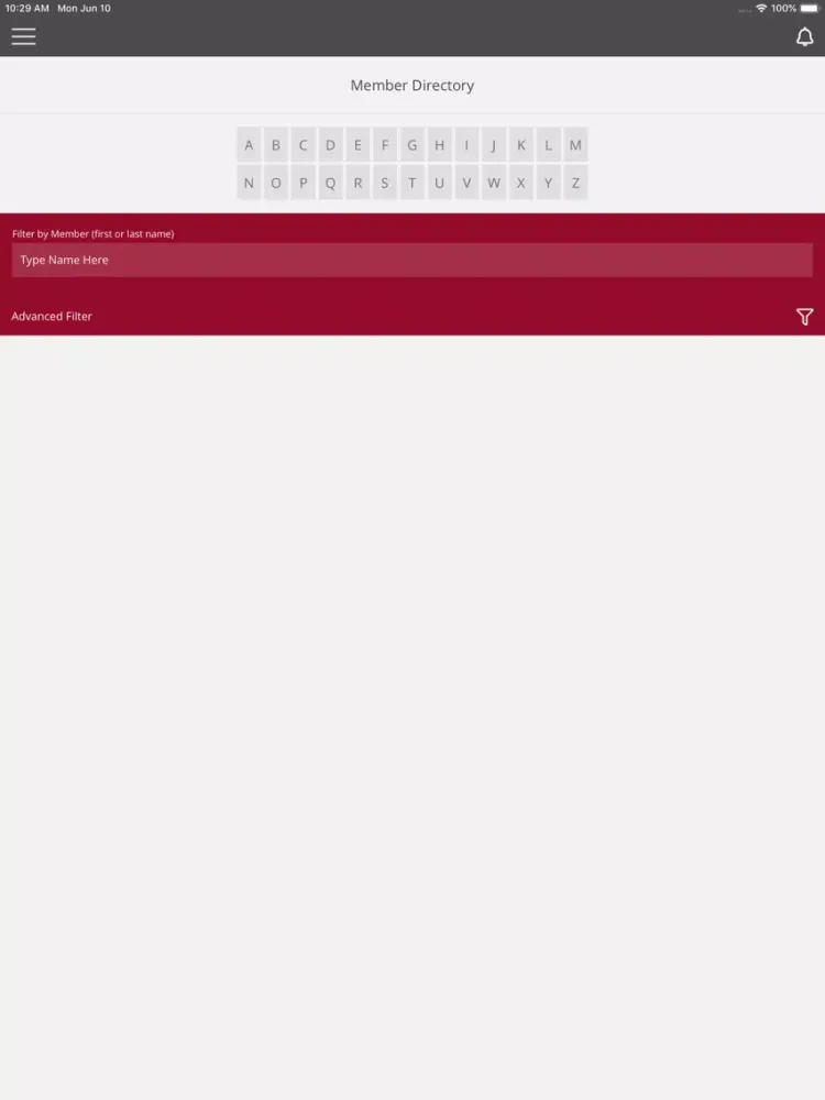 The UMass Club iPad  স্ক্রিনশট