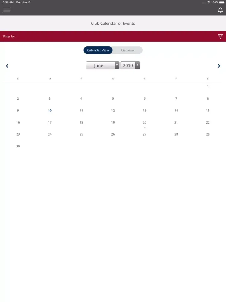The UMass Club iPad  স্ক্রিনশট