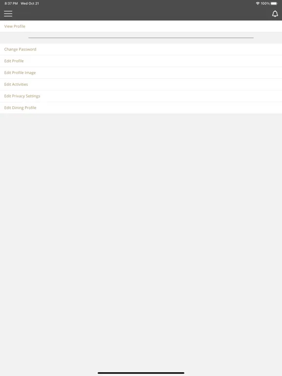 Tangkapan skrin Waverley Country Club iPad 