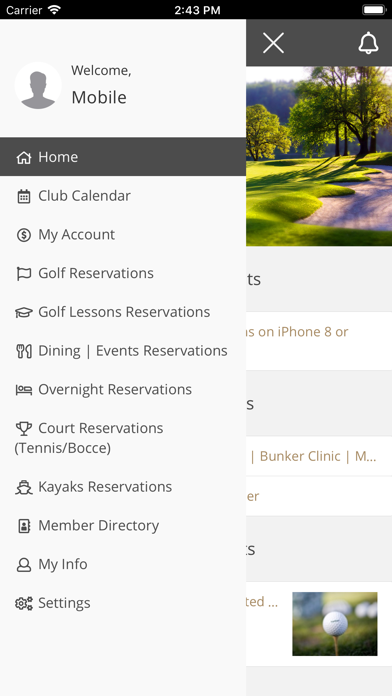 Waverley Country Club سکرین شاٹس