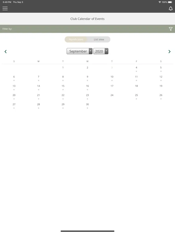 Wellesley CC iPad  스크린샷