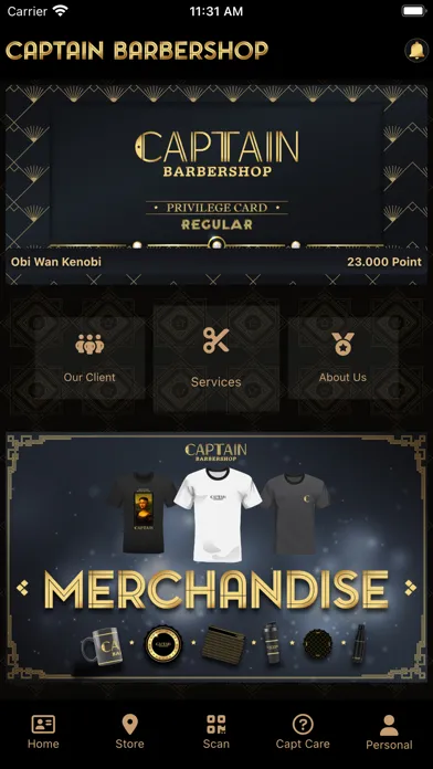Captain Barbershop Member Screenshots