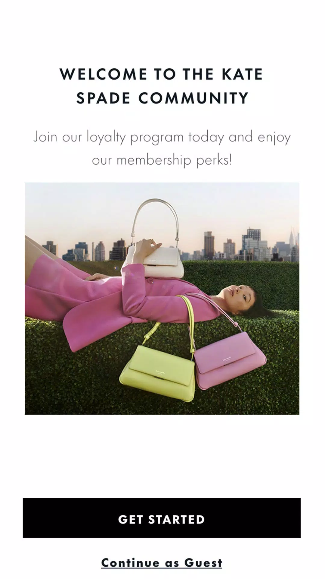 Kate Spade Community Screenshots