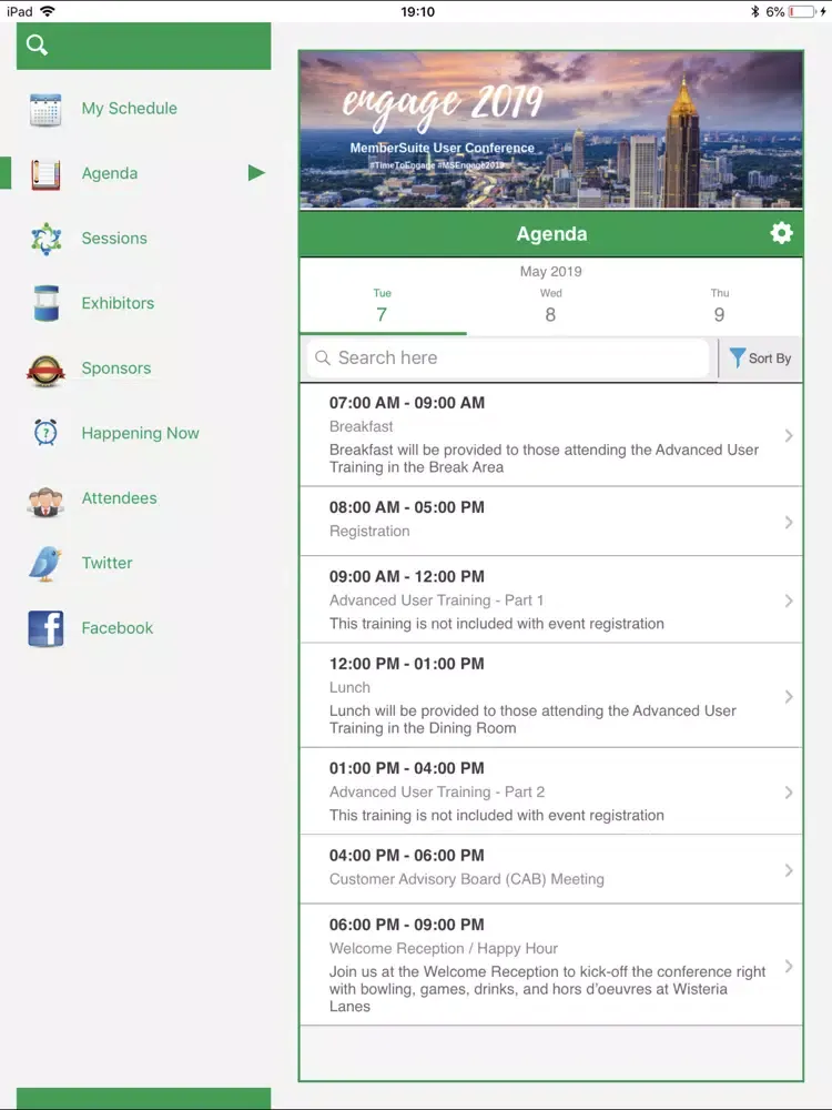 MemberSuite Engage iPad  স্ক্রিনশট