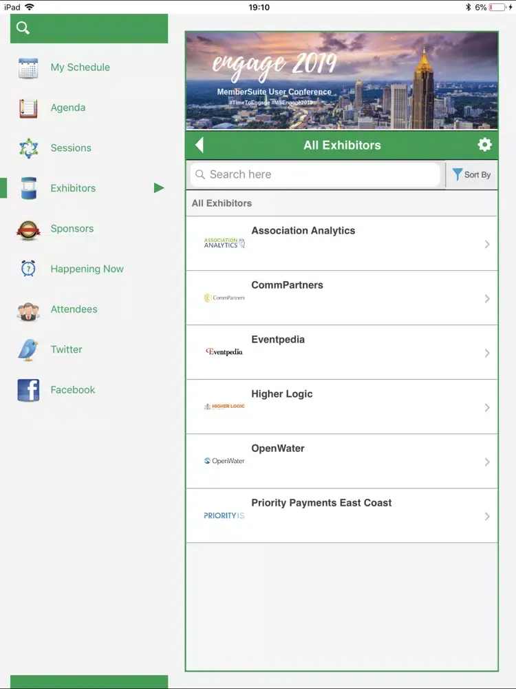 MemberSuite Engage iPad  স্ক্রিনশট