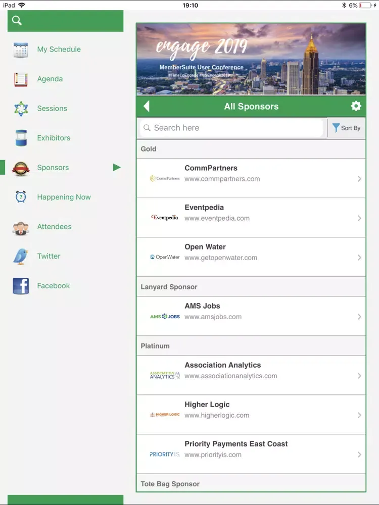 MemberSuite Engage iPad  স্ক্রিনশট
