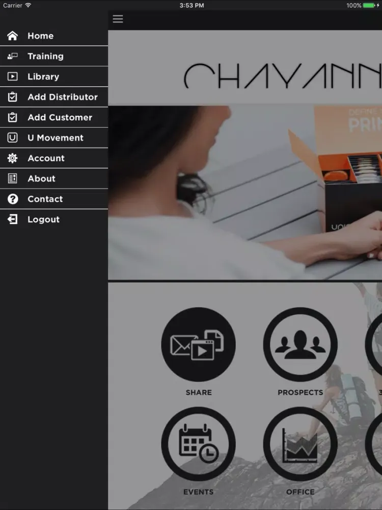 Capturas de pantalla de Chayanne Movement iPad 