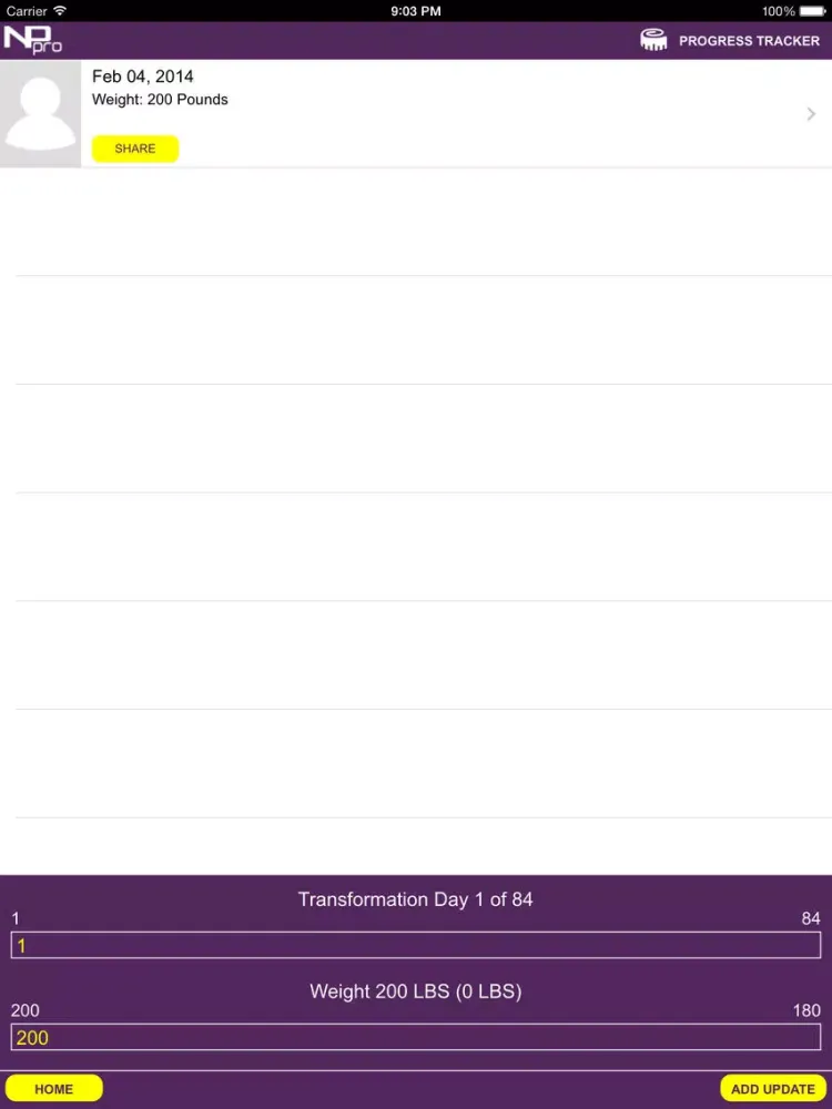 Скриншоты NP Pro iPad 