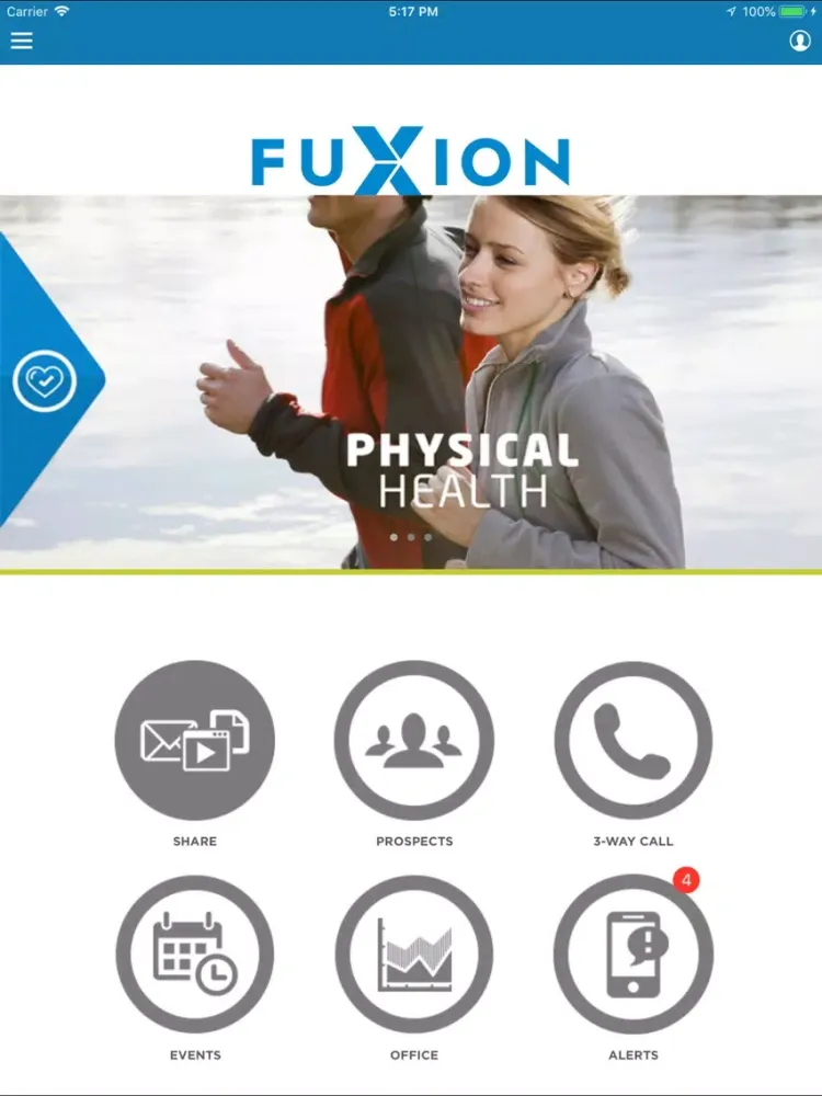 Capturas de pantalla de FuXion Connect iPad 