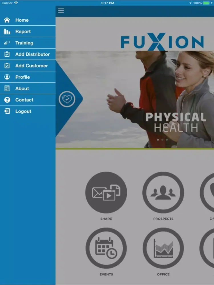 Capturas de pantalla de FuXion Connect iPad 