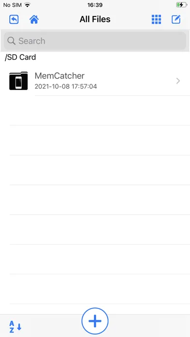 Ảnh chụp màn hình của MemCatcher