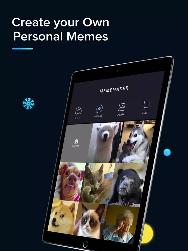 Meme Generator Comic Maker iPad  Ekran Görüntüleri