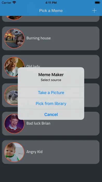 Captures d'écran de Meme Generator - Meme Maker