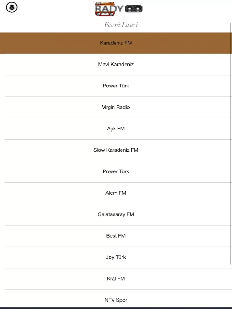 Radyoo iPad  স্ক্রিনশট
