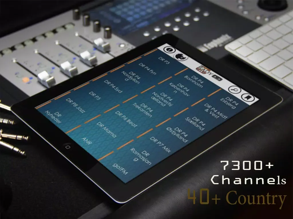 Captures d'écran de Radio World Station iPad 