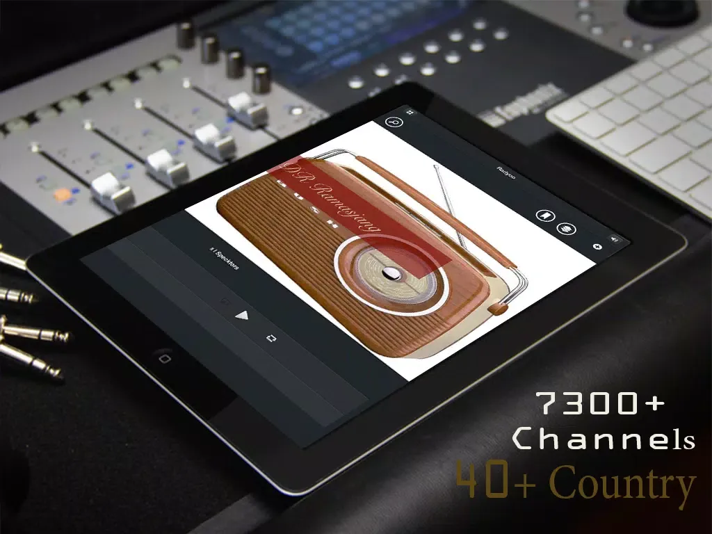 Captures d'écran de Radio World Station iPad 